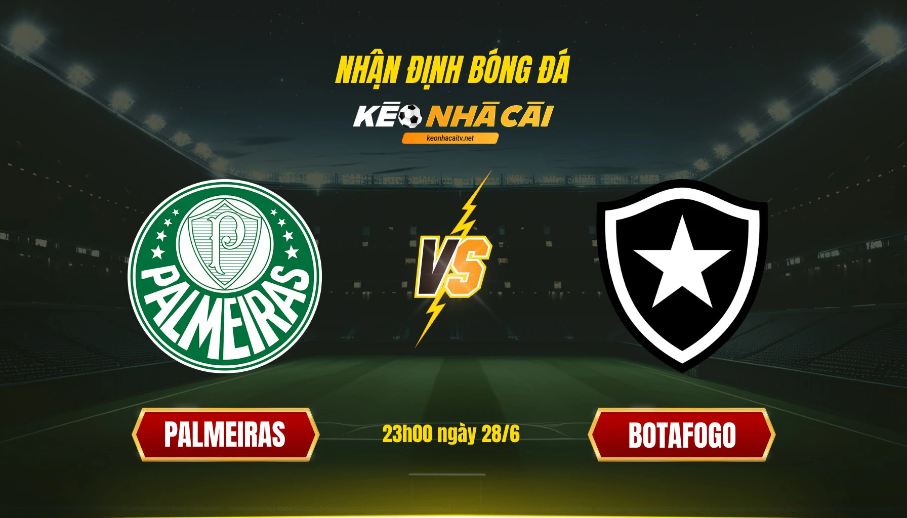 Soi kèo bóng đá Palmeiras vs Botafogo - keonhacai