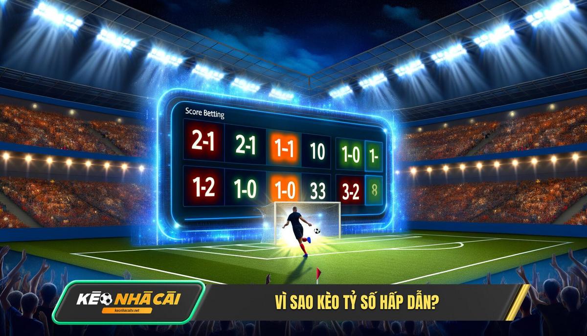 Tại Sao Kèo Cược Tỷ Số Chính Xác Lại Hấp Dẫn đến Vậy