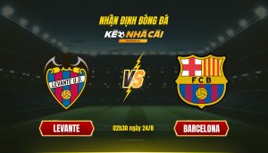 Nhận định Bóng đá Keonhacai Levante Vs Barcelona