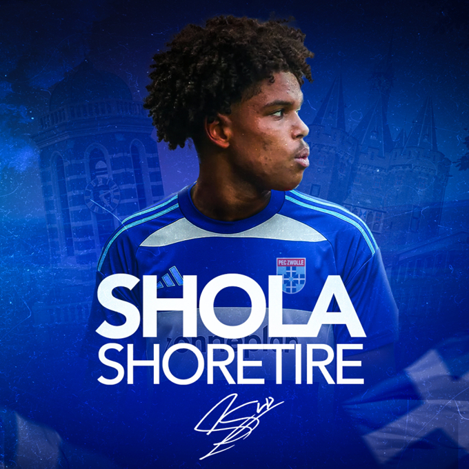 Shola Shoretire (paok Sang Pec Zwolle)