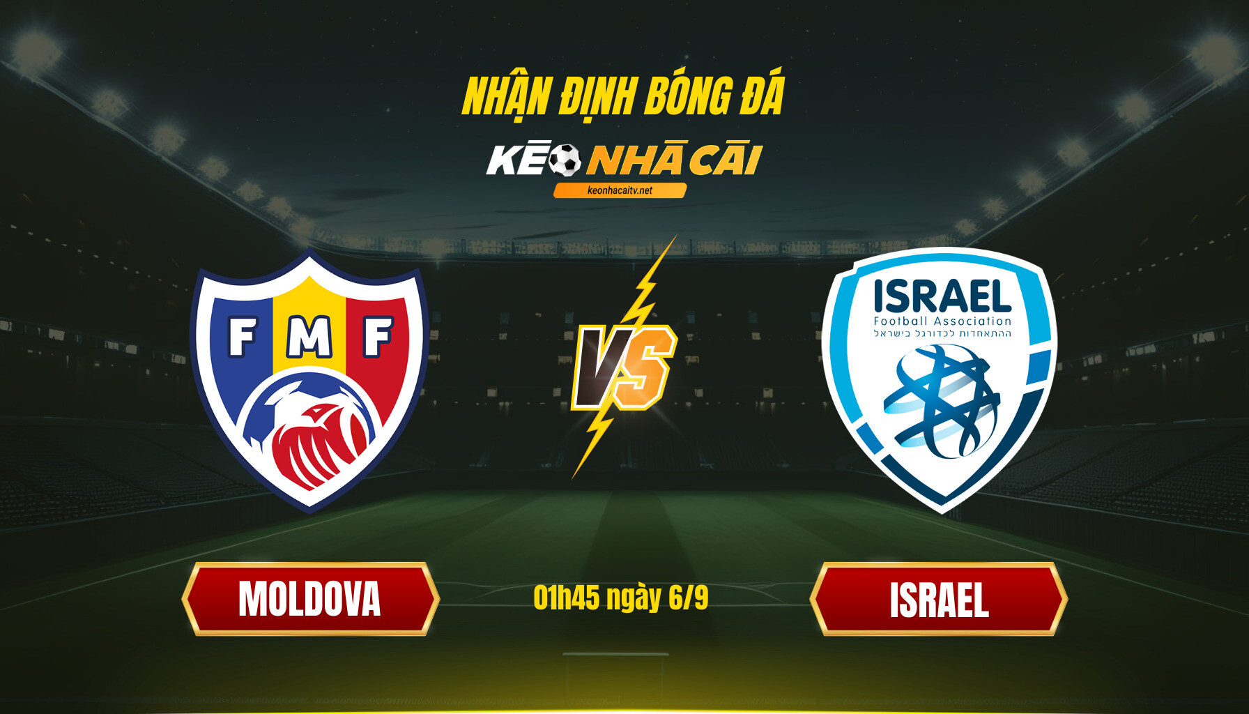 Soi kèo nhà cái Moldova vs Israel - 01h45 ngày 6_9