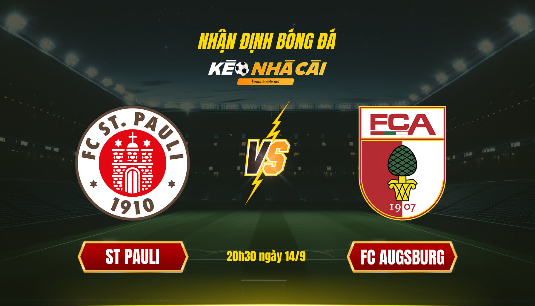 Soi Kèo Nhà Cái St Pauli Vs Fc Augsburg 20h30 Ngày 14 9