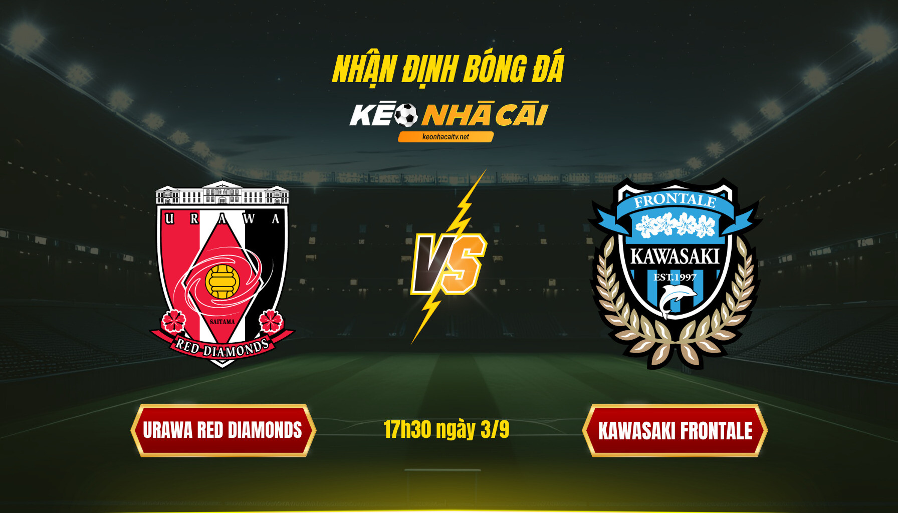 Soi kèo nhà cái - Urawa Red Diamonds vs Kawasaki Frontale - 17h30 ngày 3_9
