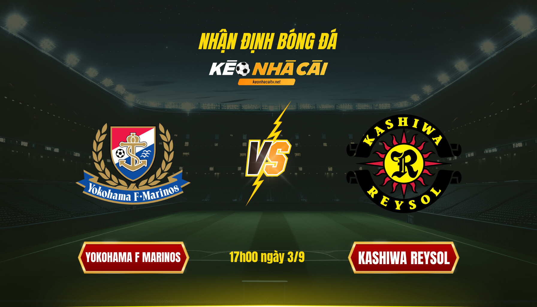 Soi kèo nhà cái - Yokohama F Marinos vs Kashiwa Reysol - 17h00 ngày 3_9
